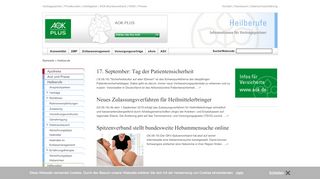 
                            6. AOK-Gesundheitspartner - PLUS - Heilberufe