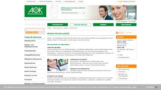 
                            5. AOK24 - Online-Portal | AOK - Service für Unternehmen