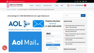 
                            8. AOL Mail Login 1(855) 599-8359 | AOL Sign In | AOL Login | AOL Mail ...