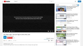 
                            7. AOL Mail Login - Aol.com Sign In 2016 | AOL.com - YouTube
