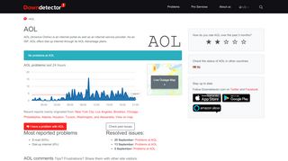 
                            4. AOL outage or service down? Current problems and outages ...