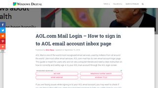 
                            10. AOL.com Mail Login – How to sign in to AOL email …