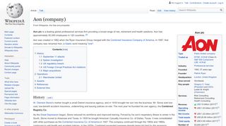 
                            9. Aon (company) - Wikipedia