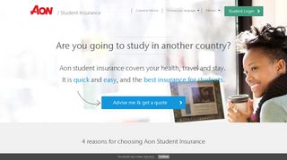 
                            8. Aon Student Insurance