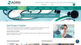 
                            4. AORN Education and Solutions - Perioperative Nurse Education for ...