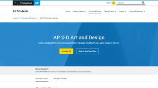 
                            9. AP 2-D Art and Design – AP Students – College Board