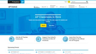 
                            8. AP Central – Education Professionals – The College Board