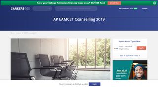 
                            4. AP EAMCET Counselling 2019 - Fee Payment, Option Entry ...