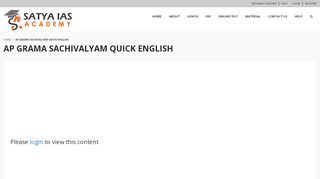 
                            9. AP GRAMA SACHIVALYAM QUICK ENGLISH - …