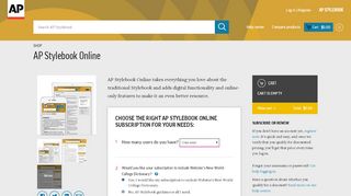 
                            2. AP Stylebook Online
