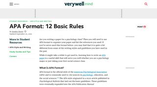 
                            4. APA Format: 12 Basic Rules You Must Follow