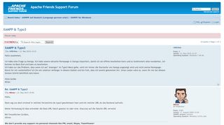 
                            9. Apache Friends Support Forum • View topic - …