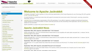 
                            1. Apache Jackrabbit - Welcome to Apache Jackrabbit