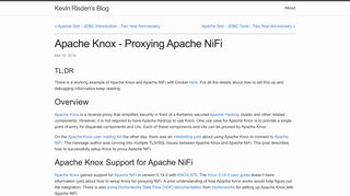 
                            1. Apache Knox - Proxying Apache NiFi | Kevin Risden’s Blog