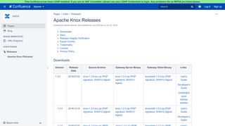 
                            7. Apache Knox Releases - KNOX - Apache Software …