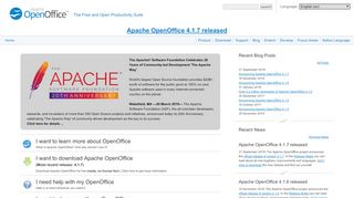 
                            6. Apache OpenOffice - Official Site - The Free and Open ...