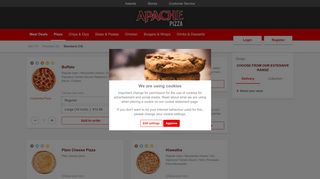 
                            6. Apache Pizza Standard. Pizza Delivery & …