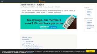 
                            2. Apache Tomcat - Tutorial - vogella.com