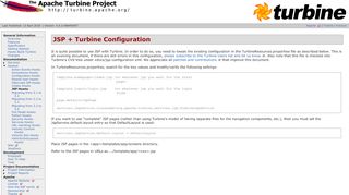 
                            3. Apache Turbine - JSP Howto