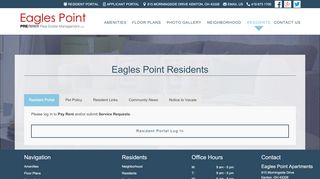 
                            6. Apartment Residents - Eagles Point Apartments