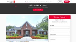 
                            8. Apartments at Arium Lake Norman - Huntersville