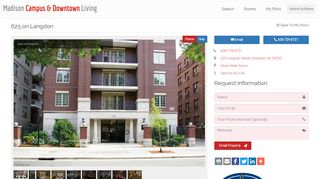 
                            6. Apartments For Rent - 625 on Langdon | Madison Campus ...