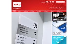 
                            6. APCO – Architectural Sign Systems