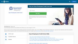 
                            5. Apco Employees Credit Union | Pay Your Bill Online | doxo.com