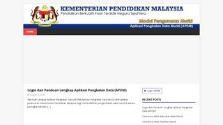 
                            4. APDM eKehadiran (Modul Pengurusan Murid) – Aplikasi ...