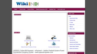 
                            6. APEPDCL Online Bill Payment - www.wikiind.com- Current Affairs