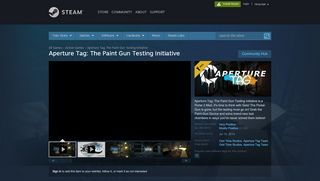 
                            6. Aperture Tag: The Paint Gun Testing Initiative on Steam