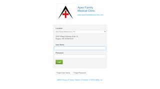 
                            11. Apex Family Medical Clinic - Patient Portal Login