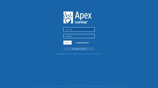 
                            5. Apex Login - Apexvs.com