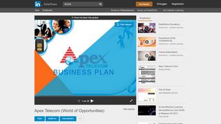 
                            3. Apex Telecom (World of Opportunities) - de.slideshare.net