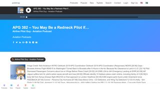 
                            9. APG 382 – You May Be a Redneck Pilot if… - poddmap.com