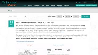 
                            7. APG ATLAS Report Format to Change on 11 ... - Solutions Aero