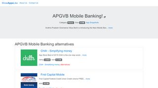 
                            7. APGVB Mobile Banking alternatives - similar apps