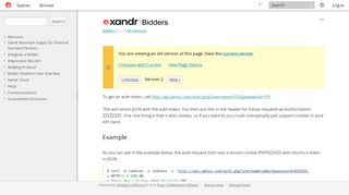 
                            6. API - Authentication - Bidders - Xandr Documentation - AppNexus ...