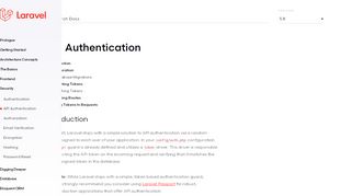 
                            10. API Authentication - Laravel - The PHP Framework For Web ...