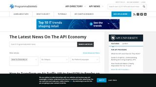 
                            9. API How-To's and Tutorials | ProgrammableWeb