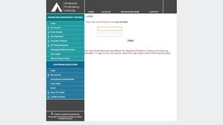 
                            6. API Paperless Proficiency Testing