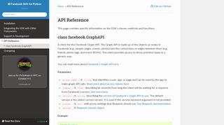 
                            8. API Reference — Facebook SDK for Python 3.2.0 …