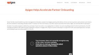 
                            5. Apigee API Management Helps Accelerate Partner Onboarding