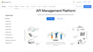 
                            5. Apigee API Platform - Google Cloud