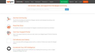 
                            2. Apigee Customer Support - Apigee Community