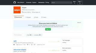 
                            7. Apigee · GitHub