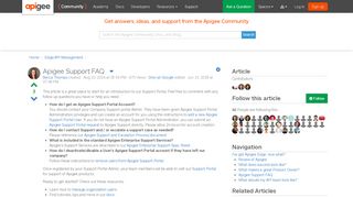 
                            7. Apigee Support FAQ - Apigee Community