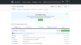 
                            7. apigee/edge-php-sdk: SDK for the Apigee Management API - GitHub