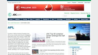 
                            4. APL News | American President Lines News - JOC.com