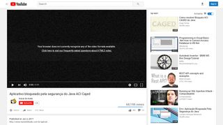 
                            9. Aplicativo bloqueado pela segurança do Java ACI Cajed ...